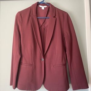 Burgundy Blazer